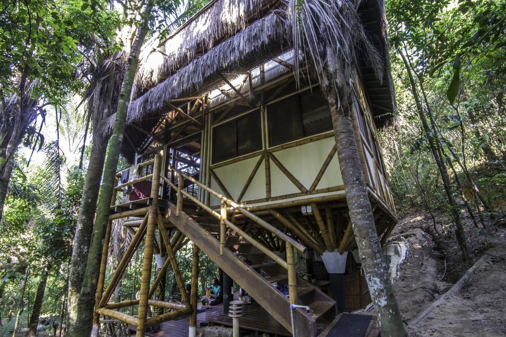 Universo Pol Bamboo Hostel Morro de São Paulo Exterior foto